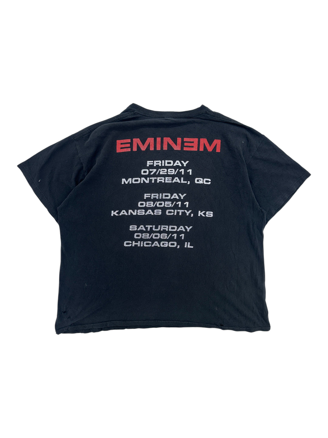 2011 Eminem Tour T-shirt