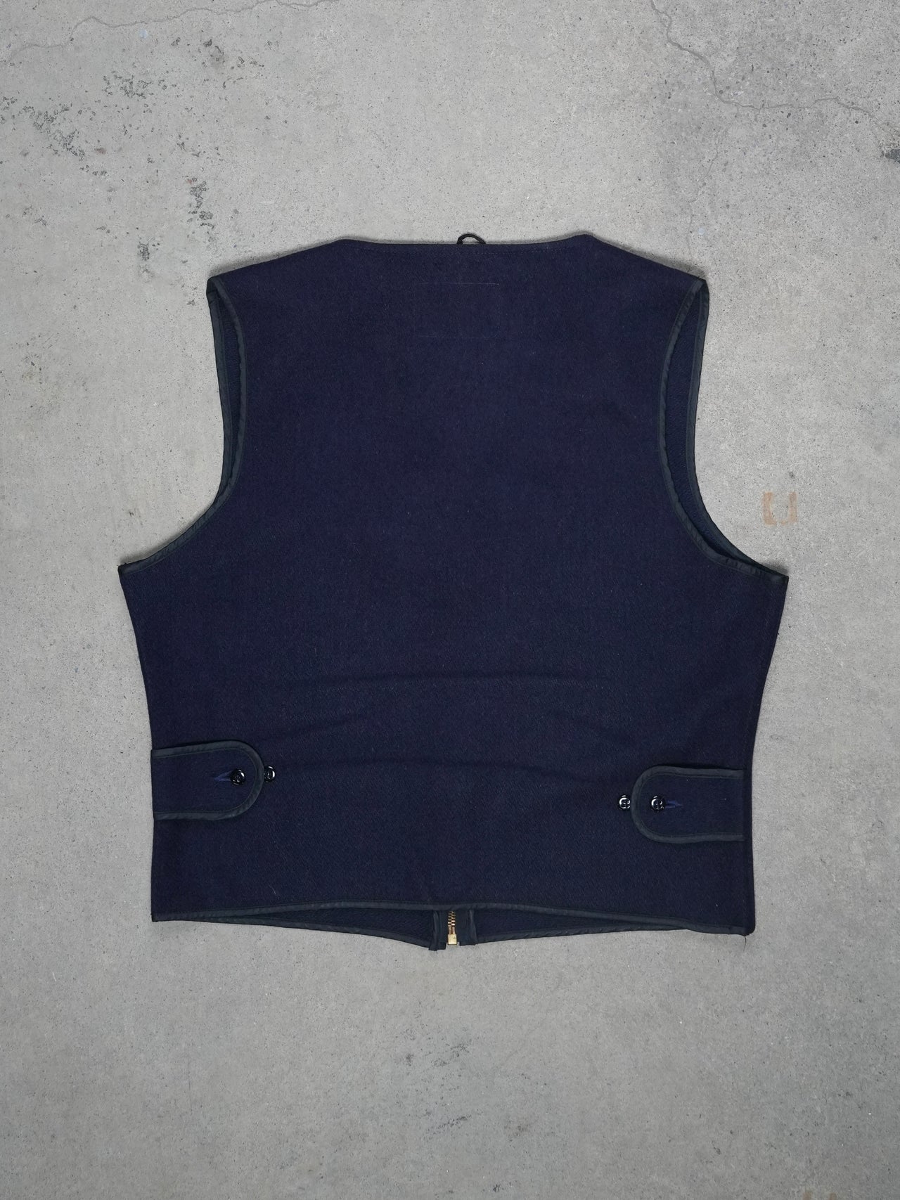 1940S - KENT-BARNY UNIFORMS WOOL MILLIATARY VEST