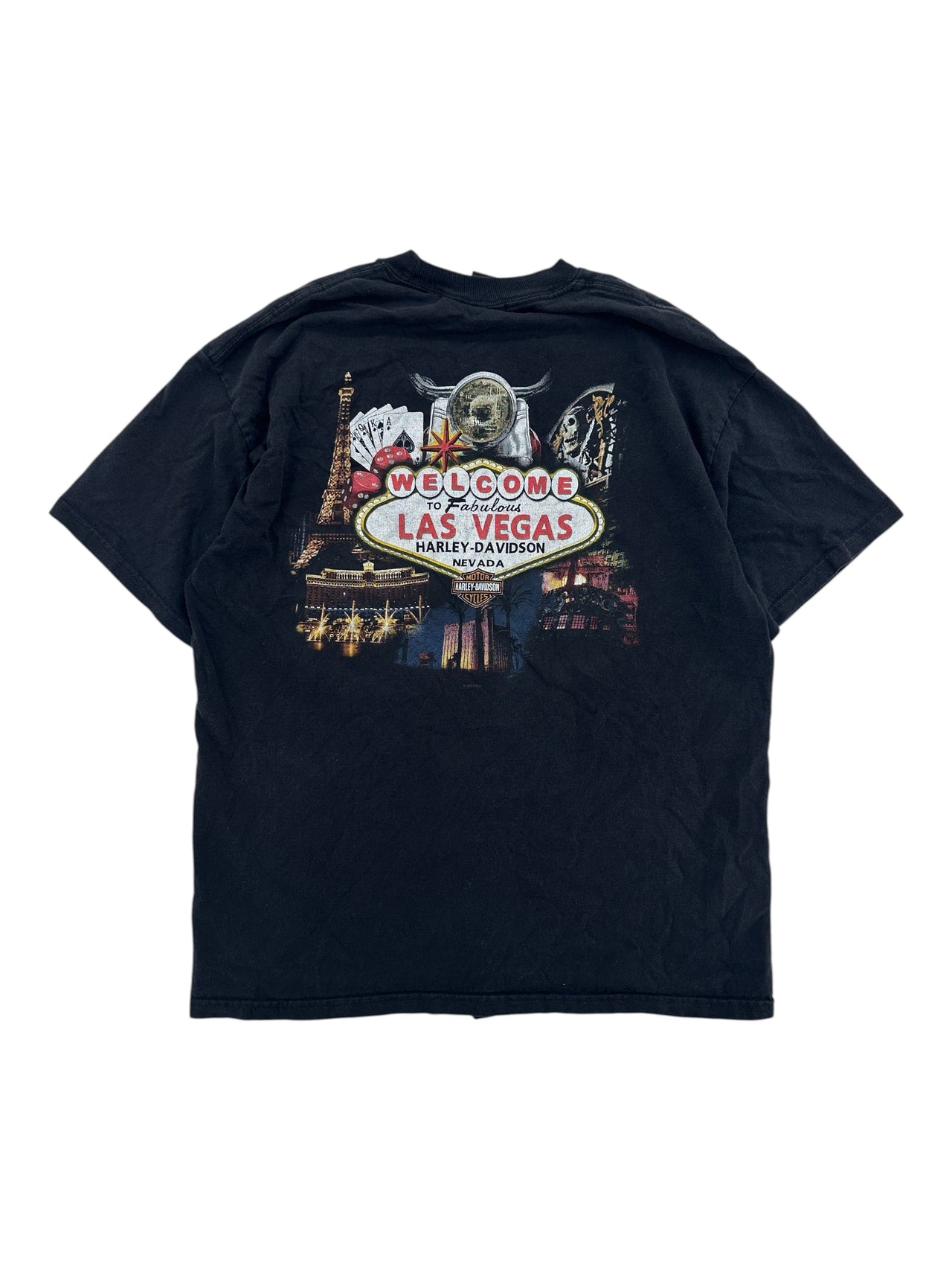 2003 Harley-Davidson "Welcome To Fabulous Las Vegas" T-shirt