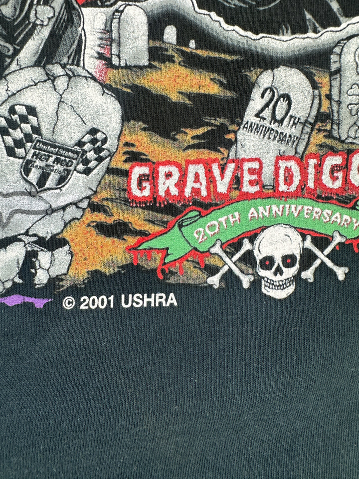 2001 Grave Digger Monster Truck T-shirts