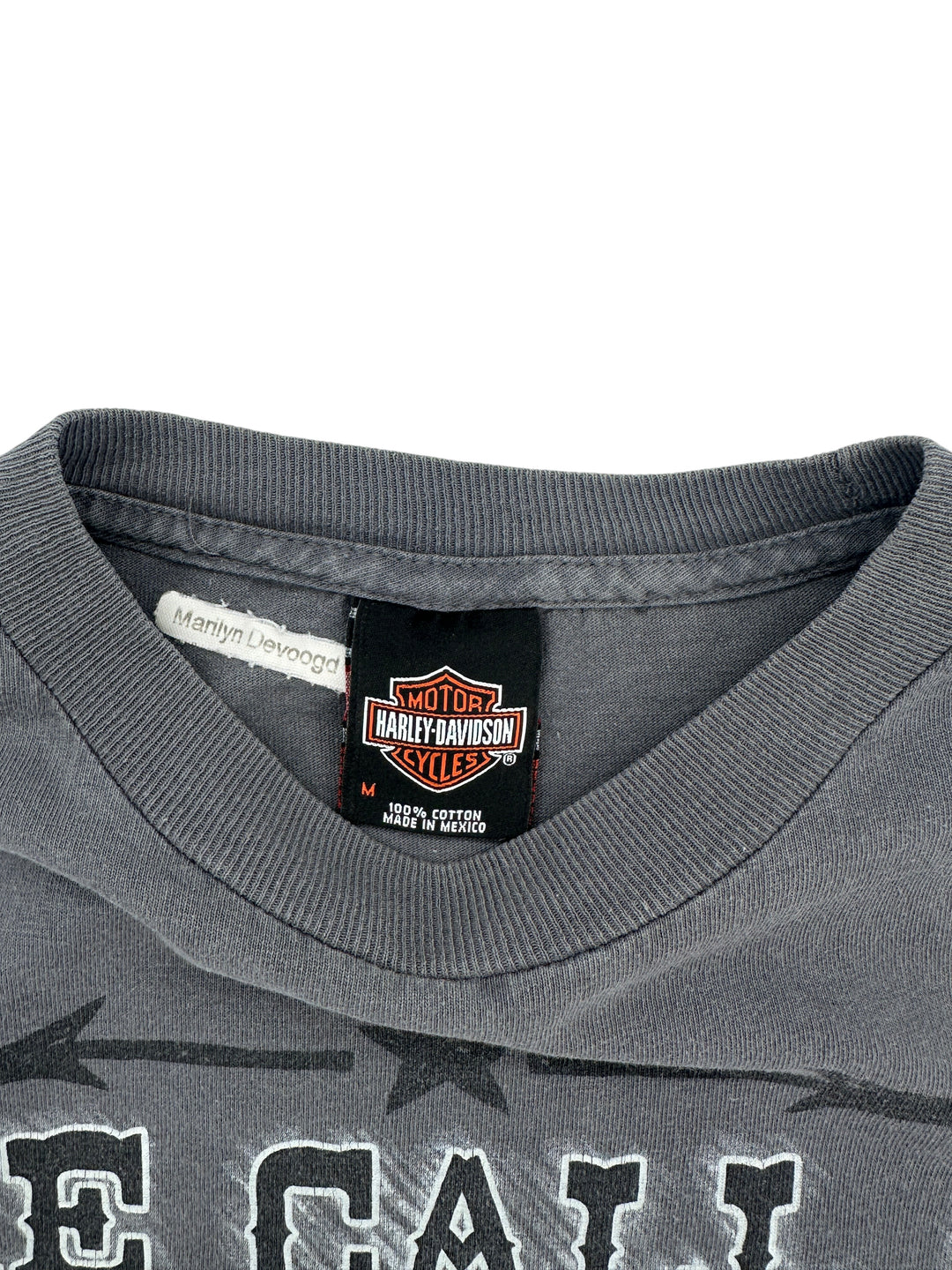2010 Harley Davidson The Call Of The Wild Wolf Longsleeve shirt