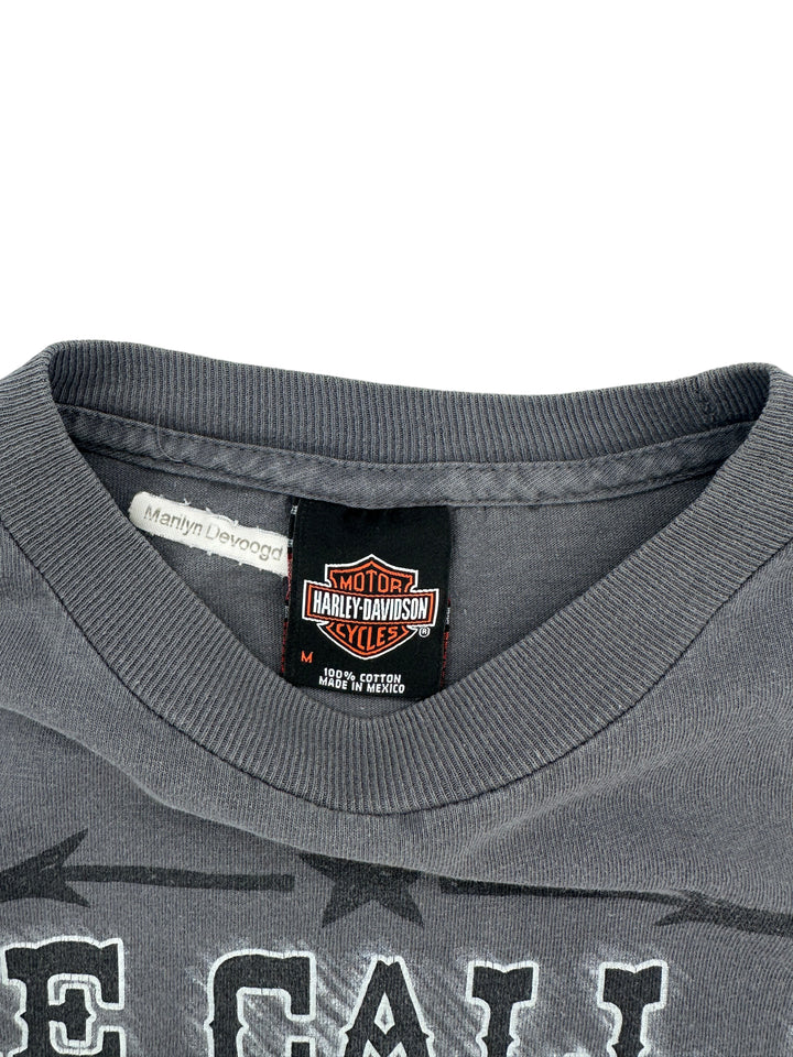 2010 Harley Davidson The Call Of The Wild Wolf Longsleeve shirt