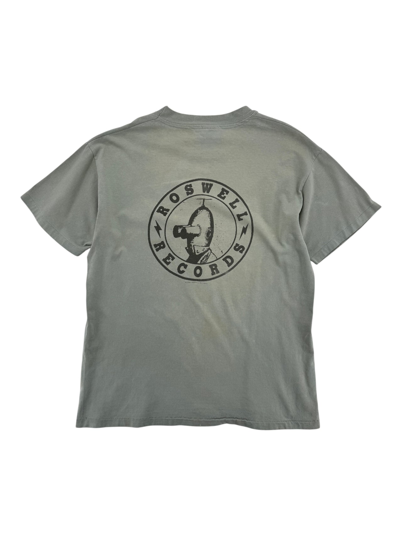 1995 Fou Fighters Roswell Records T-shirt