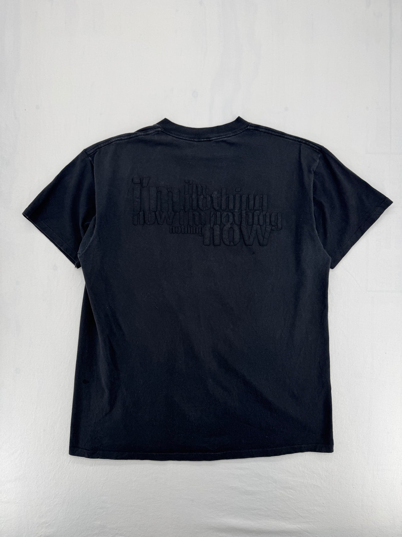 Vintage Nine Inch Nails “Now I'm Nothing” Bubble Print T-shirt