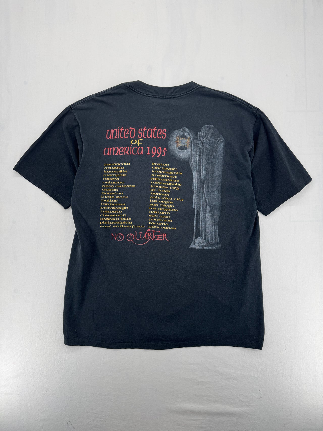 1995 Jimmy Page and Robert Plant "Unledded" T-shirt