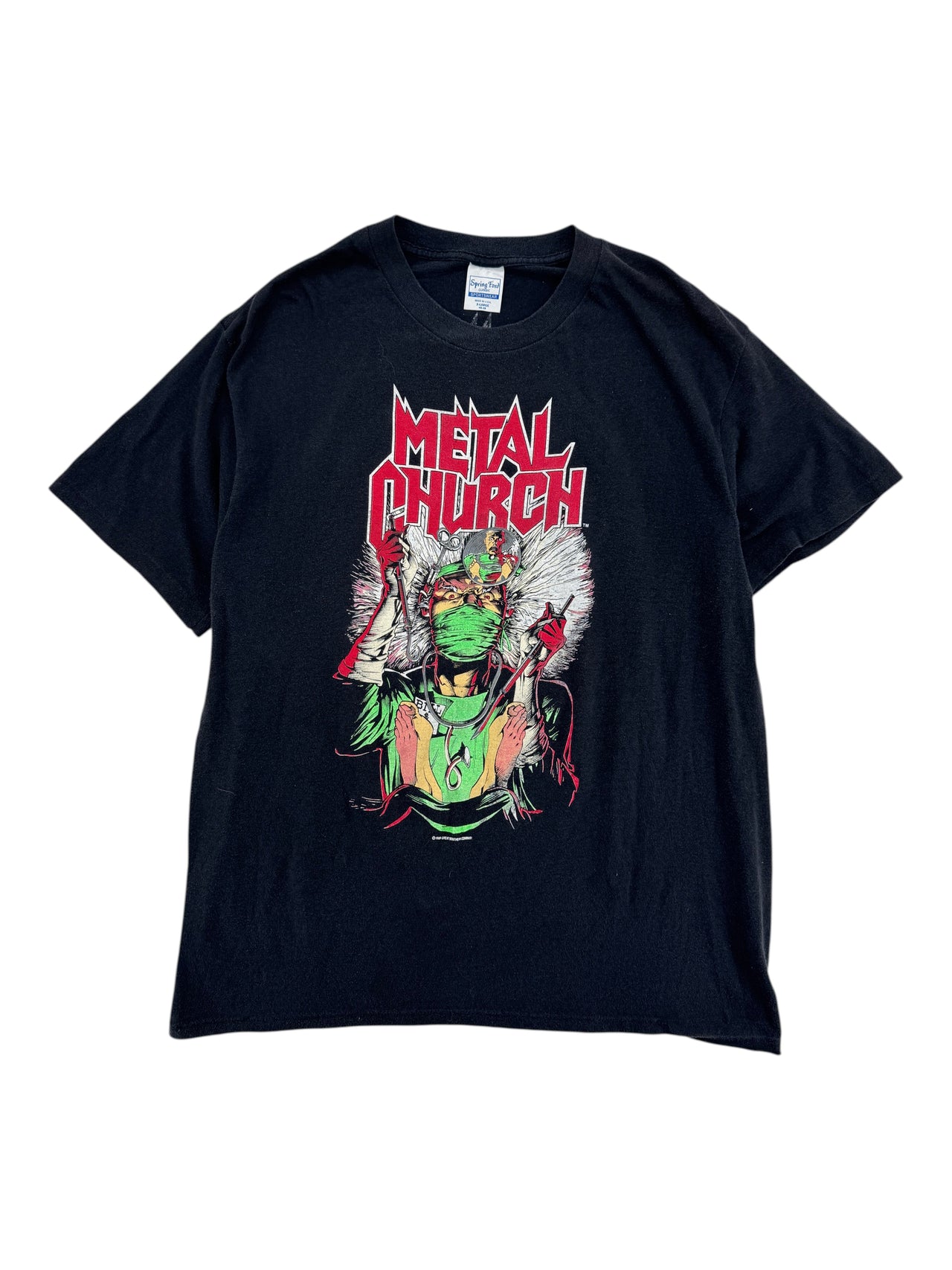 1989 Metal Church "fake healer" T-Shirt