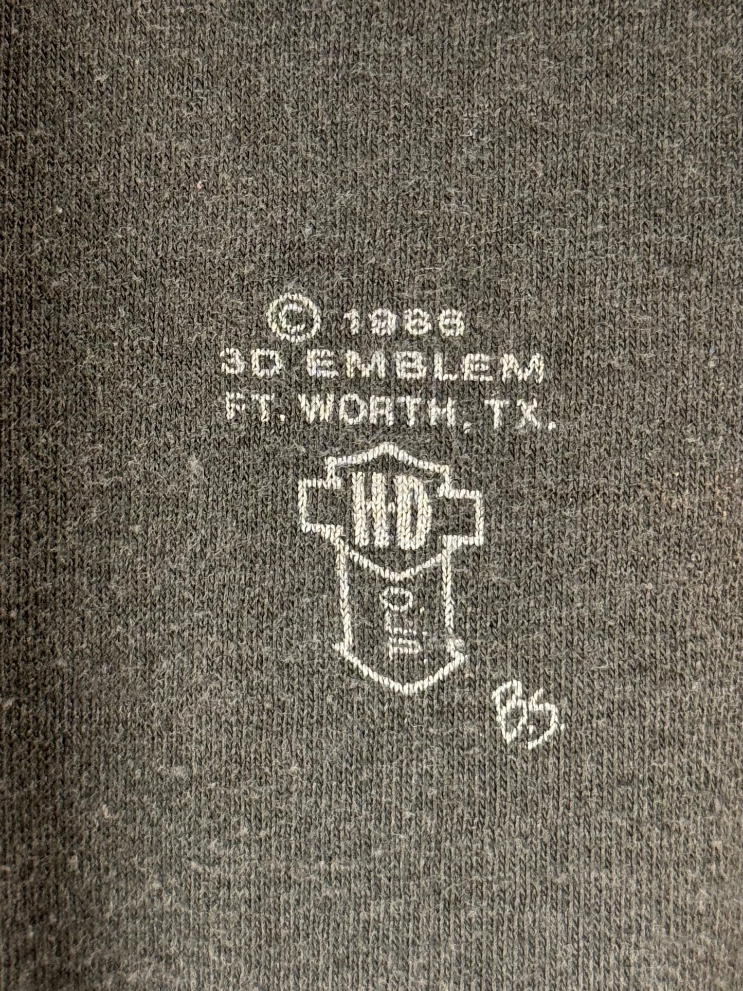 1980s - Harley Davidson "Oswego NY" 3D Emblem