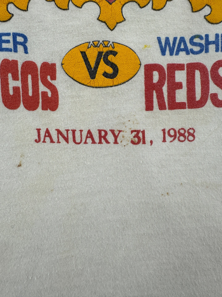 1988 Super Bowl Sunday XXII T-shirt