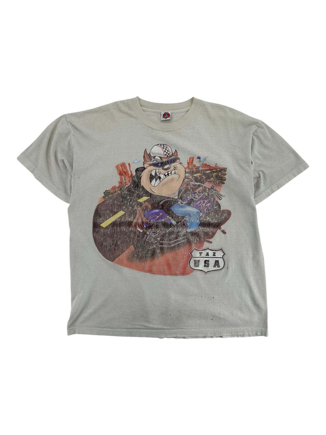 1990s Looney Tunes "Taz USA" T-shirt