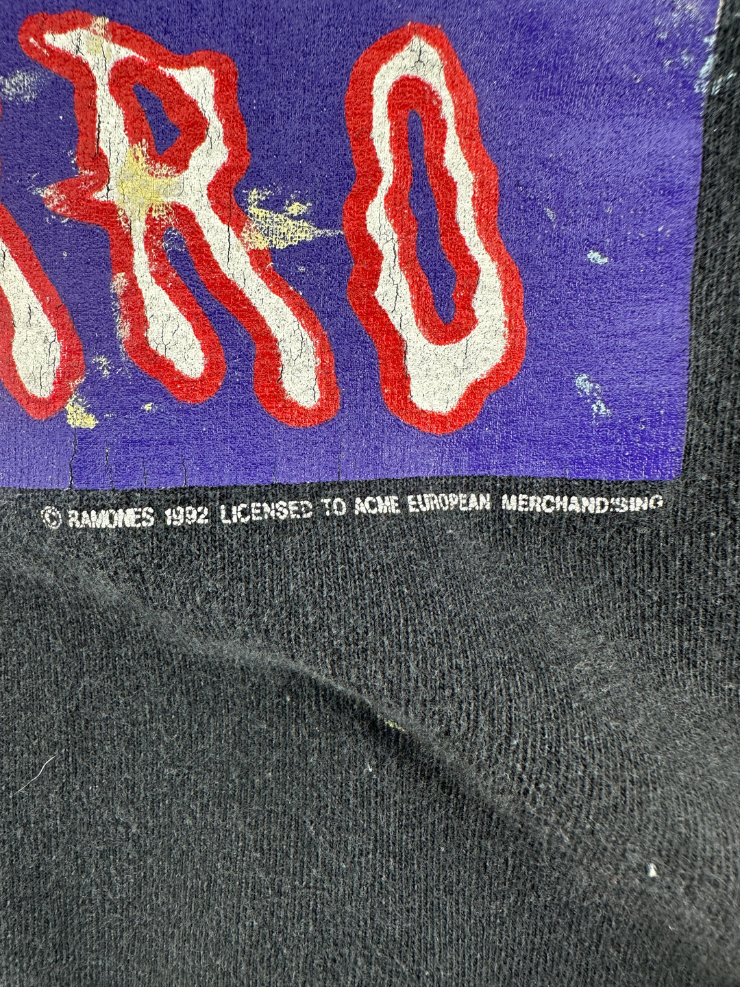 1992 Ramones Mondo Bizarro T-shirt
