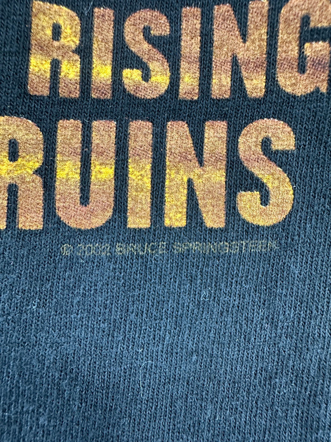 2002 Bruce Springsteen The Rising T-shirt