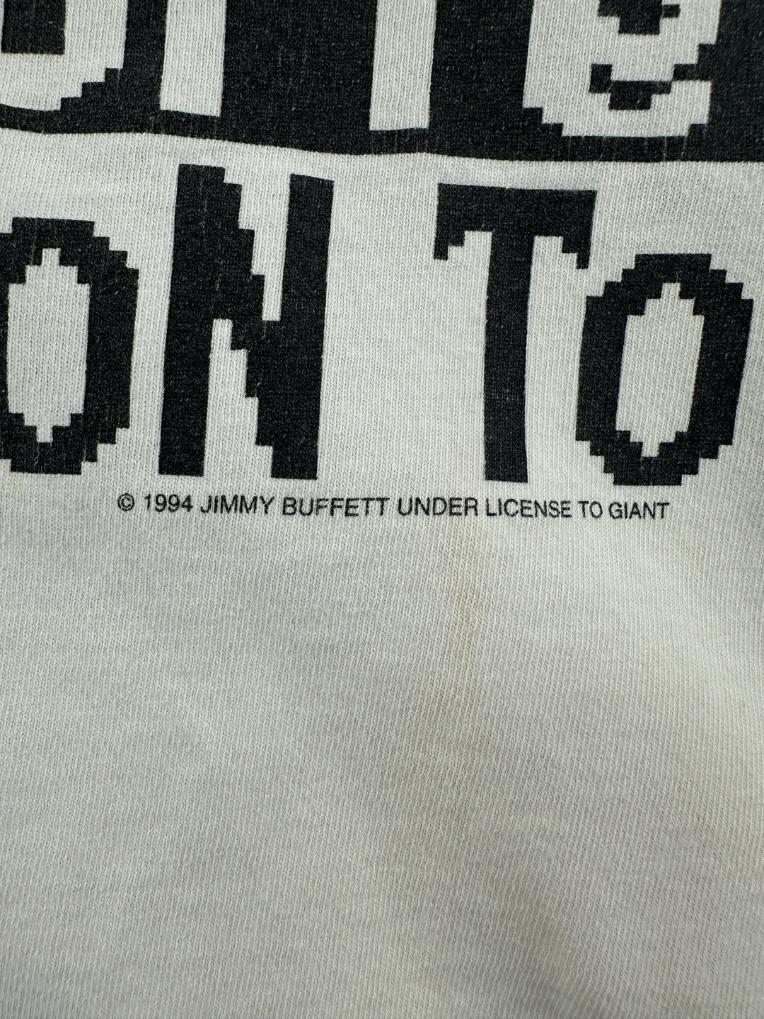 1994 Jimmy Buffett "Fruitcakes On Tour" T-shirt