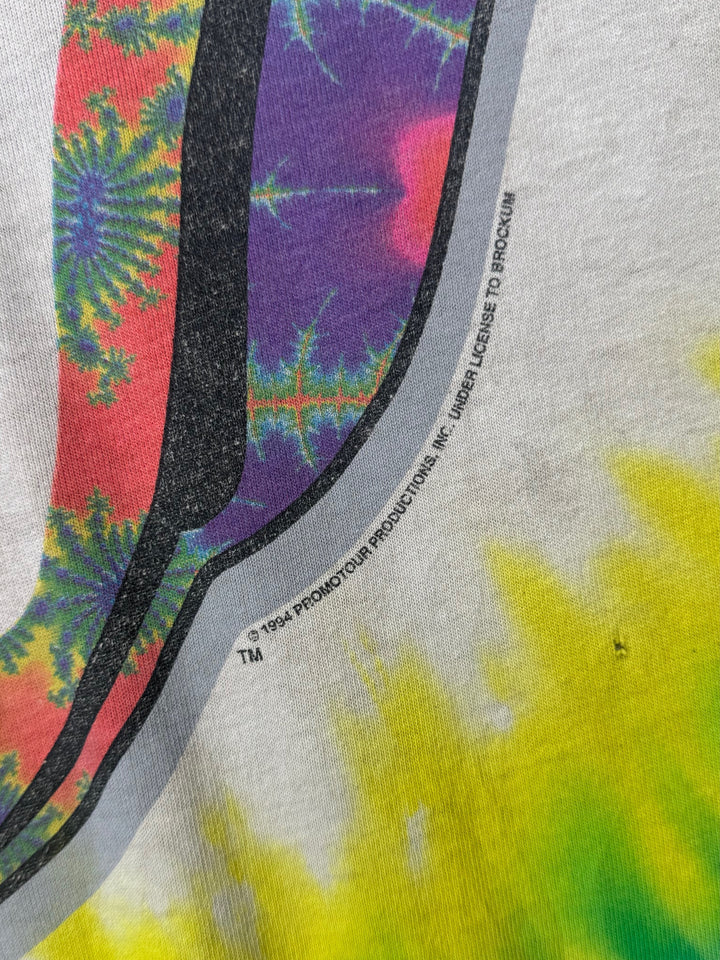 1990s Rolling Stones Tie Dye T-Shirt