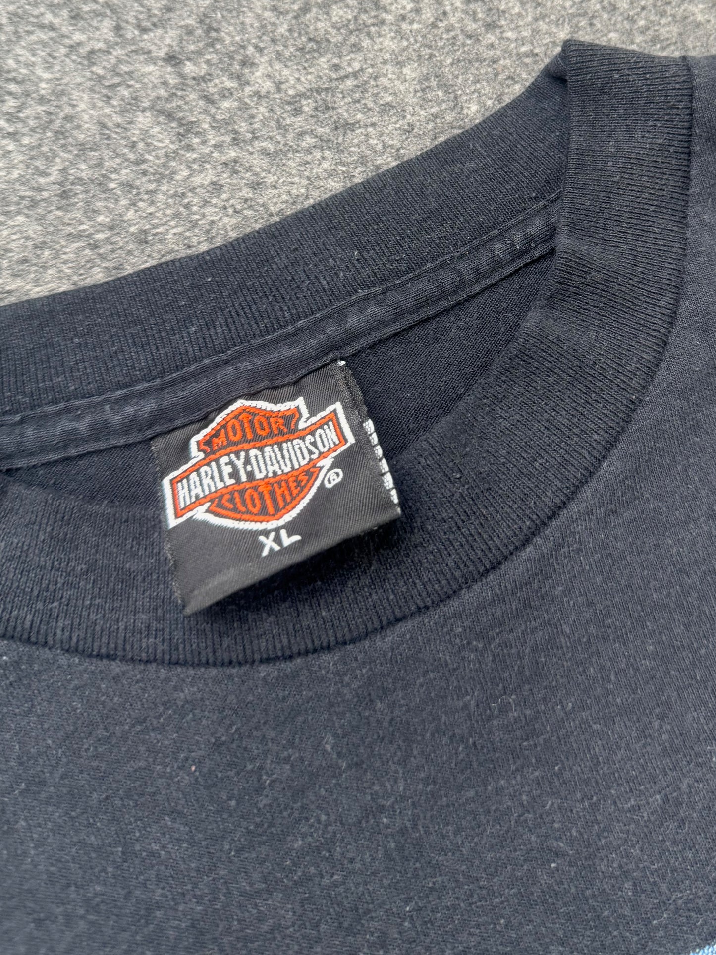 1990s - Harley Davidson 3D Emblem Panther T-Shirt