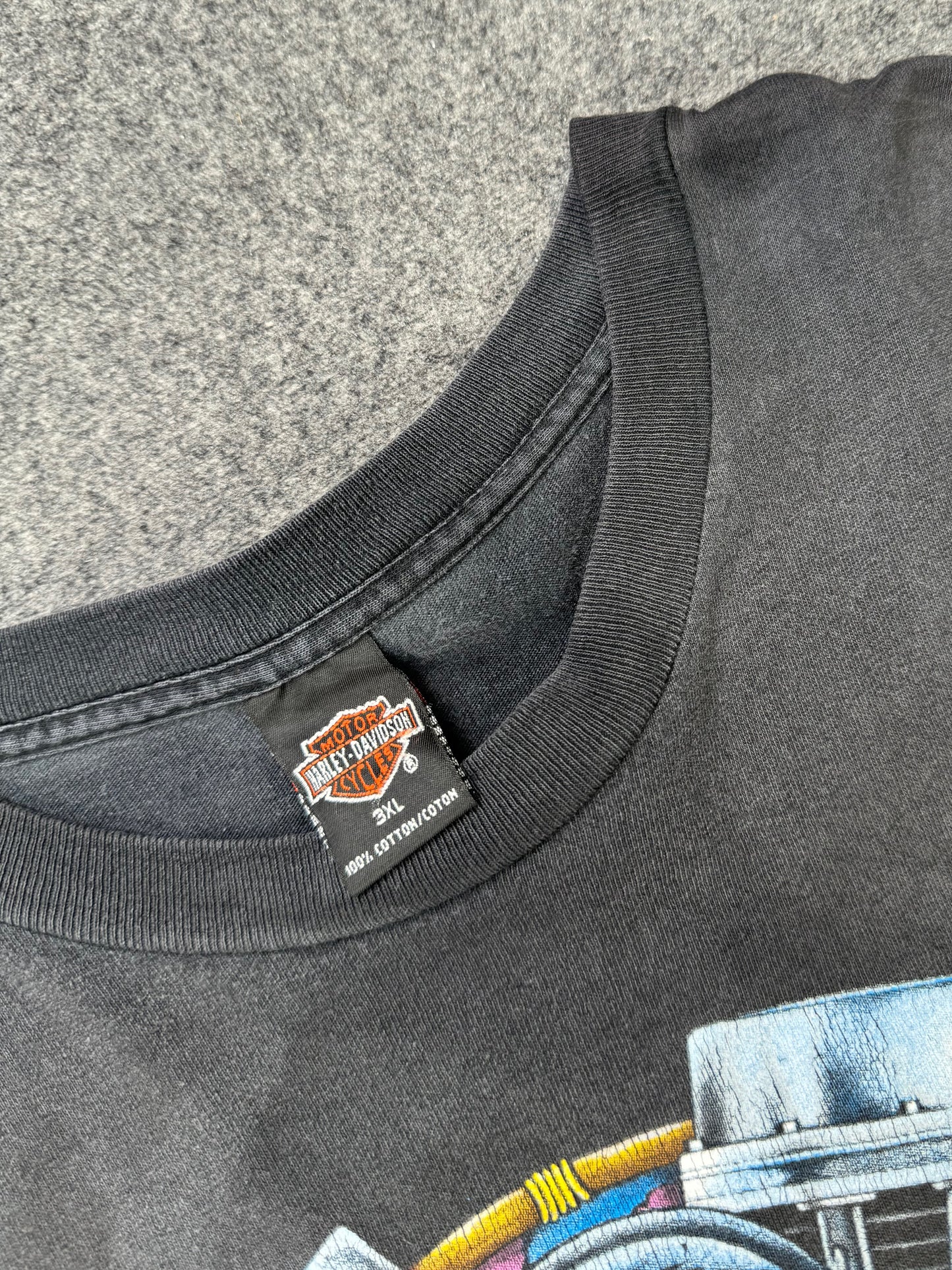 1990s - Harley Davidson Victoria BC Canada Biker T-Shirt