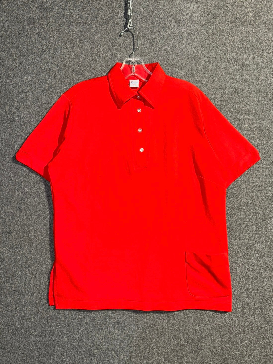 1980s | Red Hilton "Middleberry Veterans" Bowling Shirt