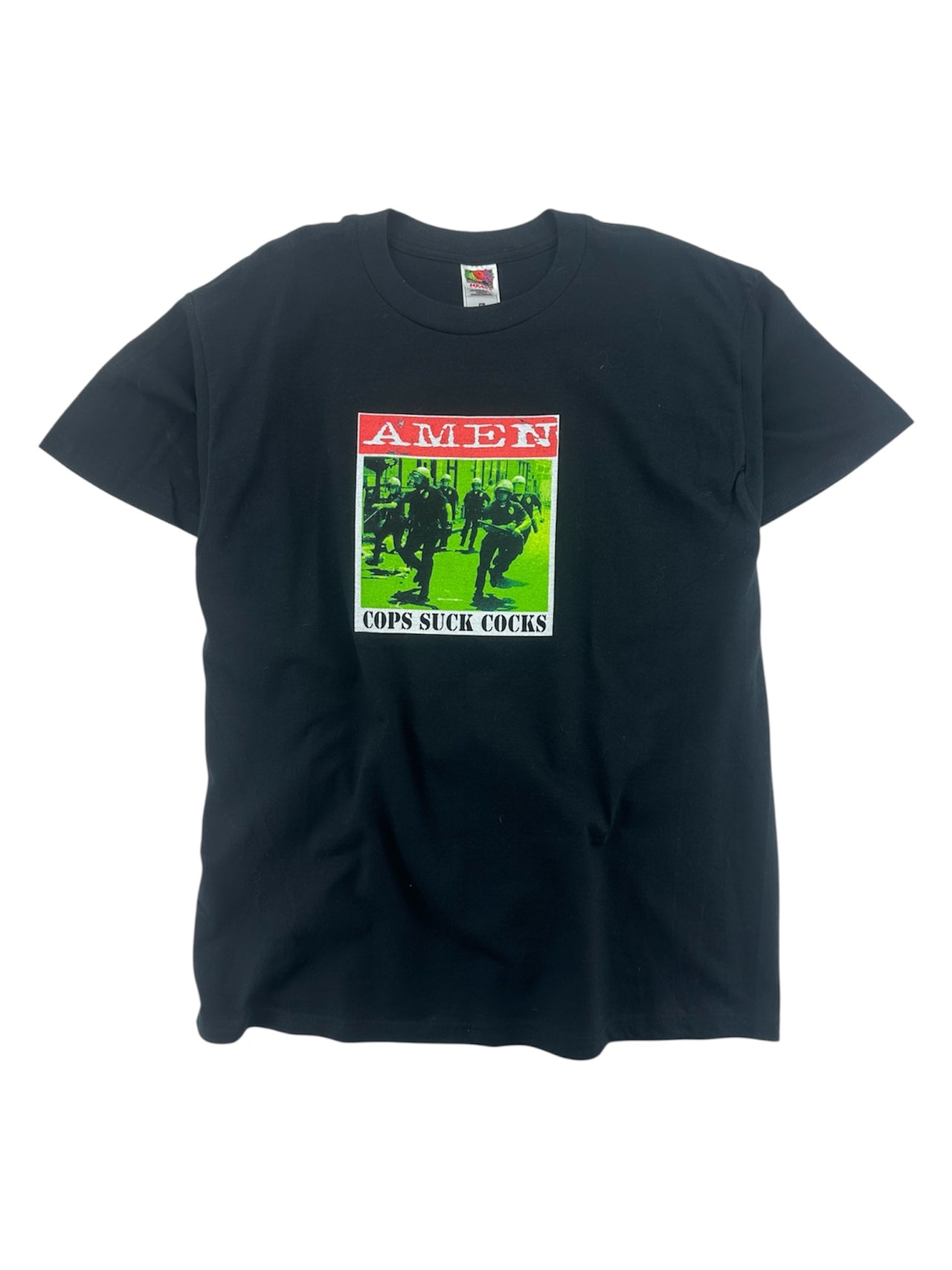 1990s Amen "Cops Suck C*cks" T-shirt