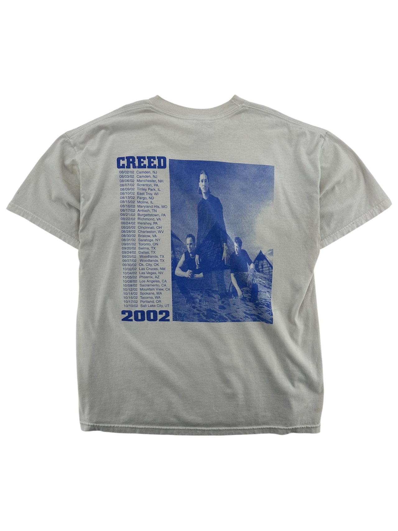 2002 Creed Tour T-shirt