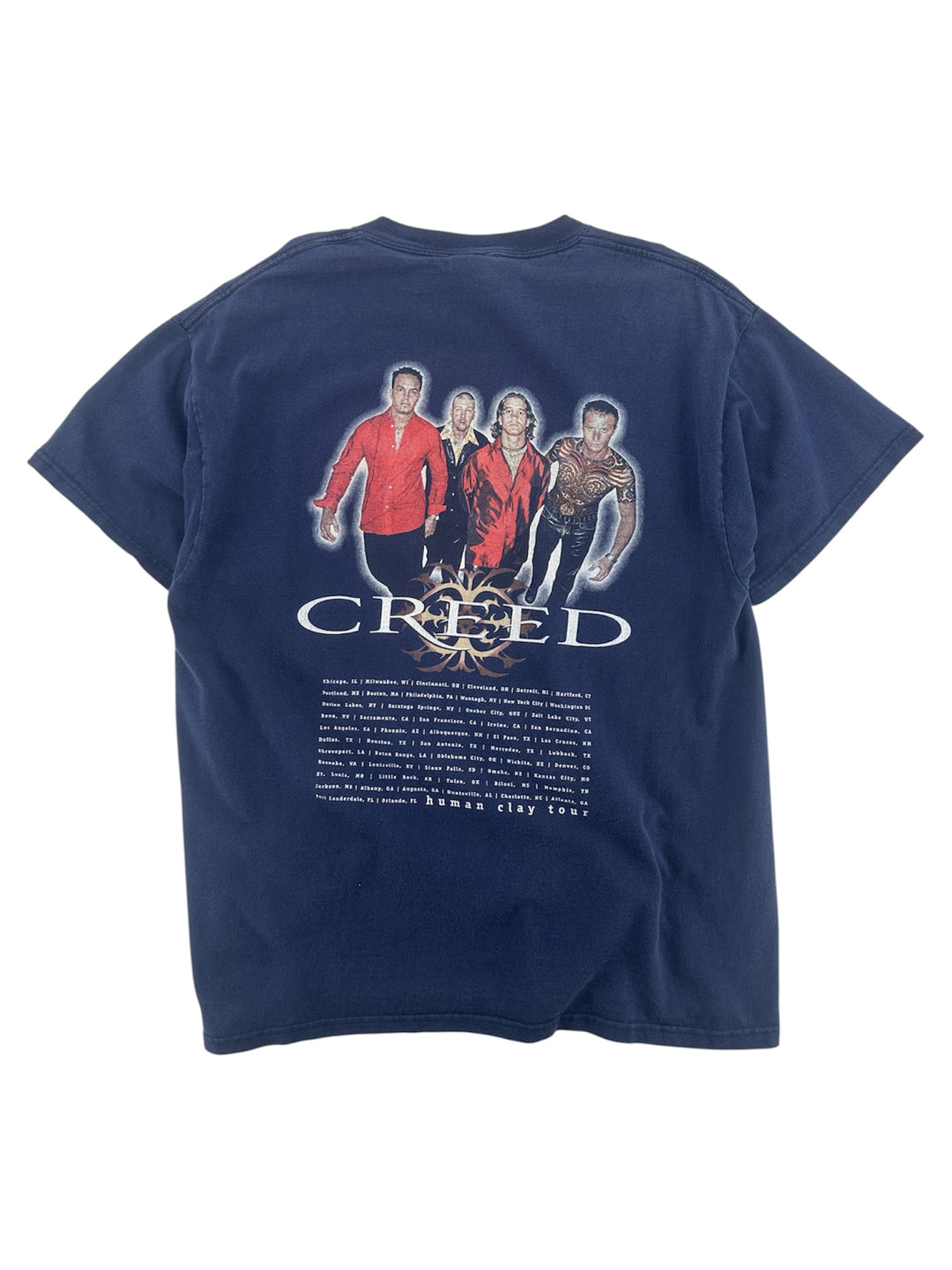 1990s Creed "human Clay Tour" T-shirt