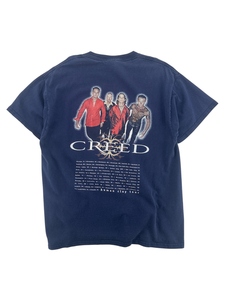 1990s Creed "human Clay Tour" T-shirt