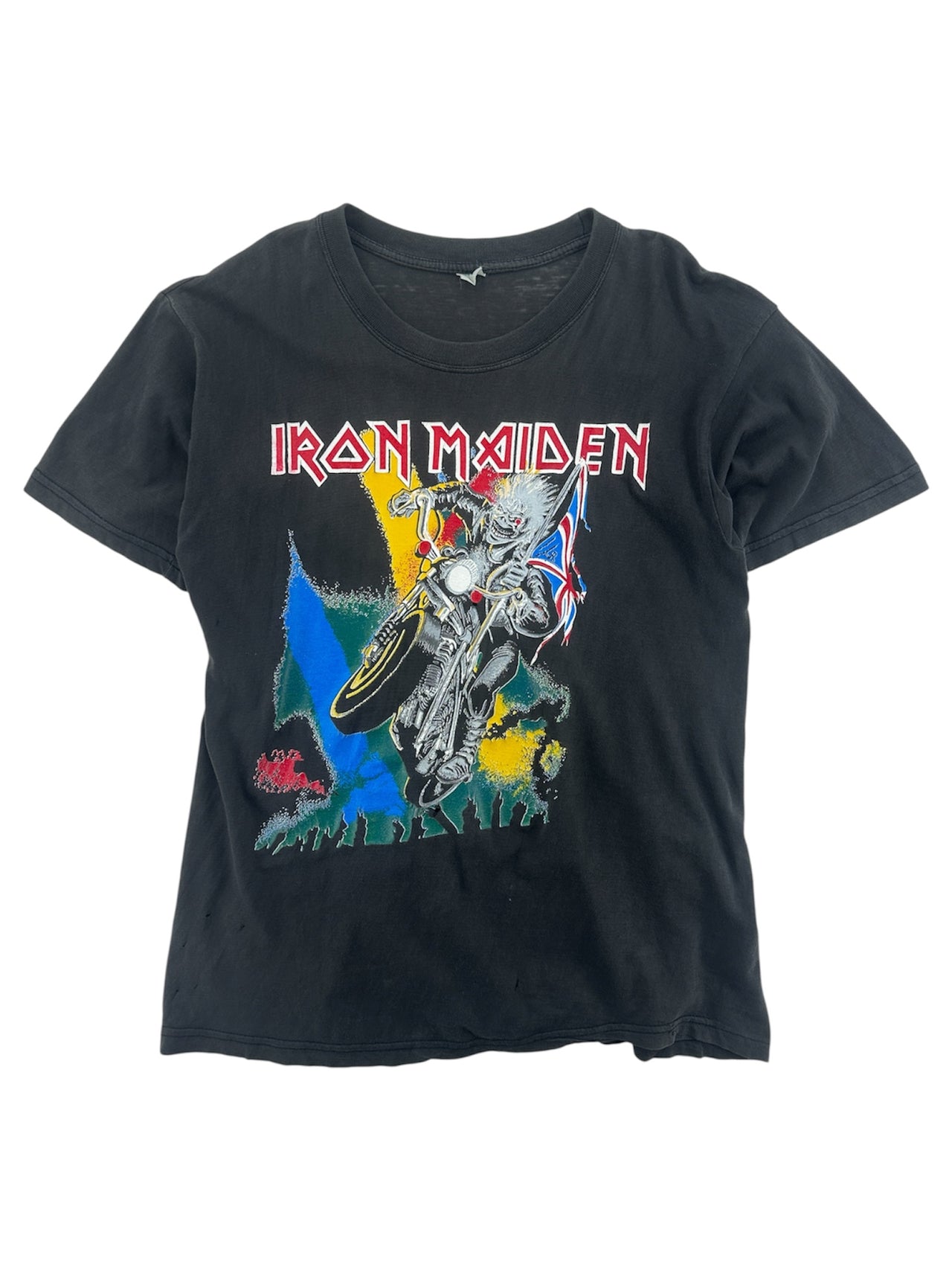 1989 Iron Maiden European Boot T-shirt