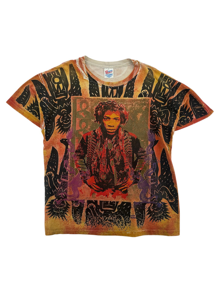 1990s Jimi Hendrix AOP T-shirt