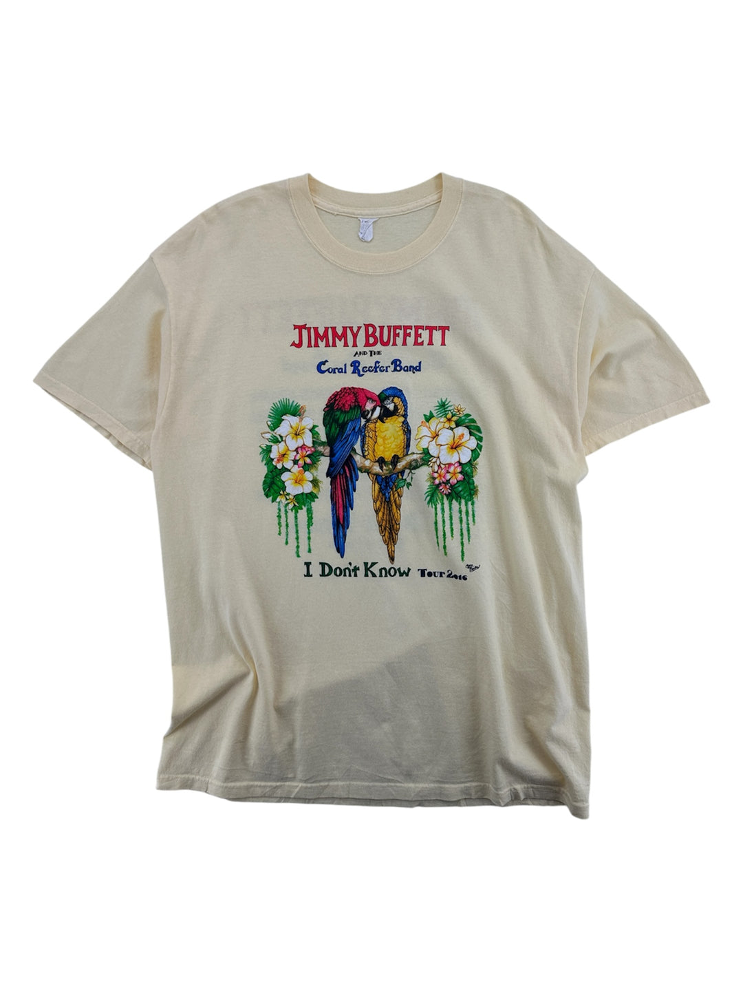 2016 Jimmy Buffet Tour T-shirt
