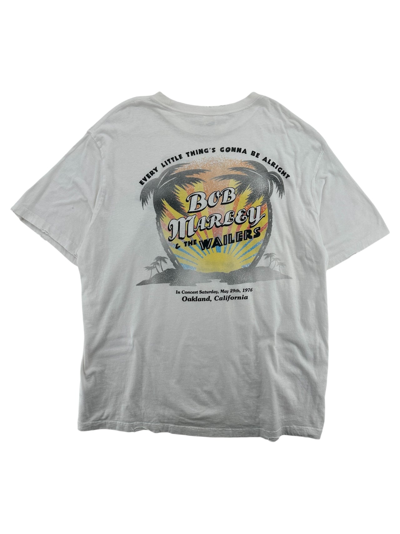 2000s Bob Marley & The Wailers Concert T-shirt