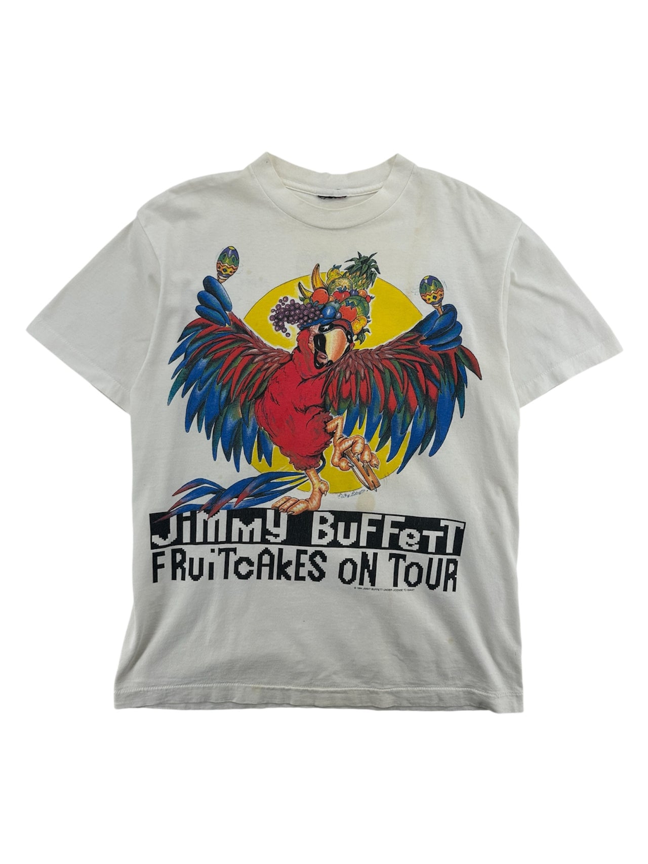 1994 Jimmy Buffett "Fruitcakes On Tour" T-shirt