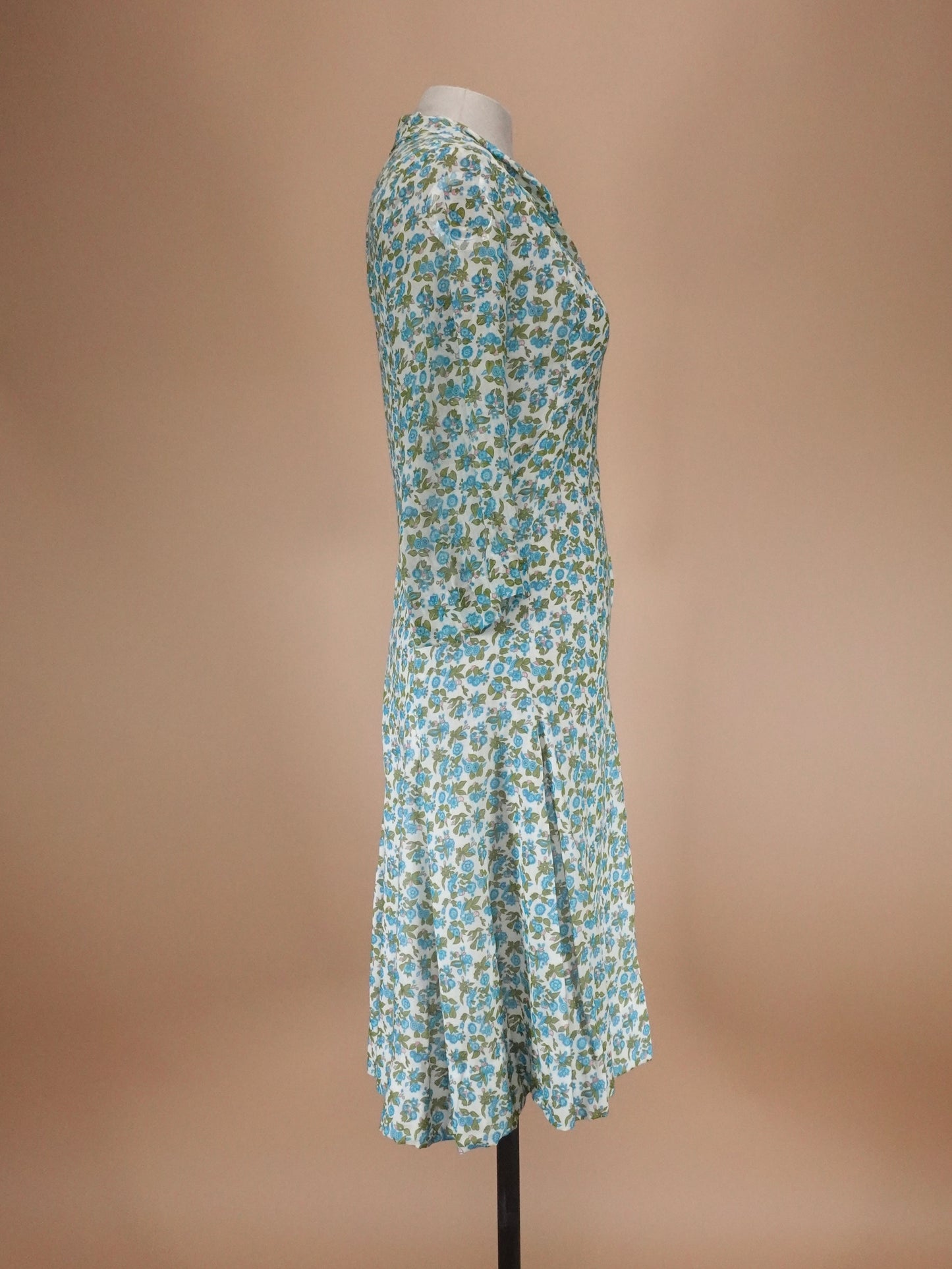 Vintage 1950s | Floral Day Dress