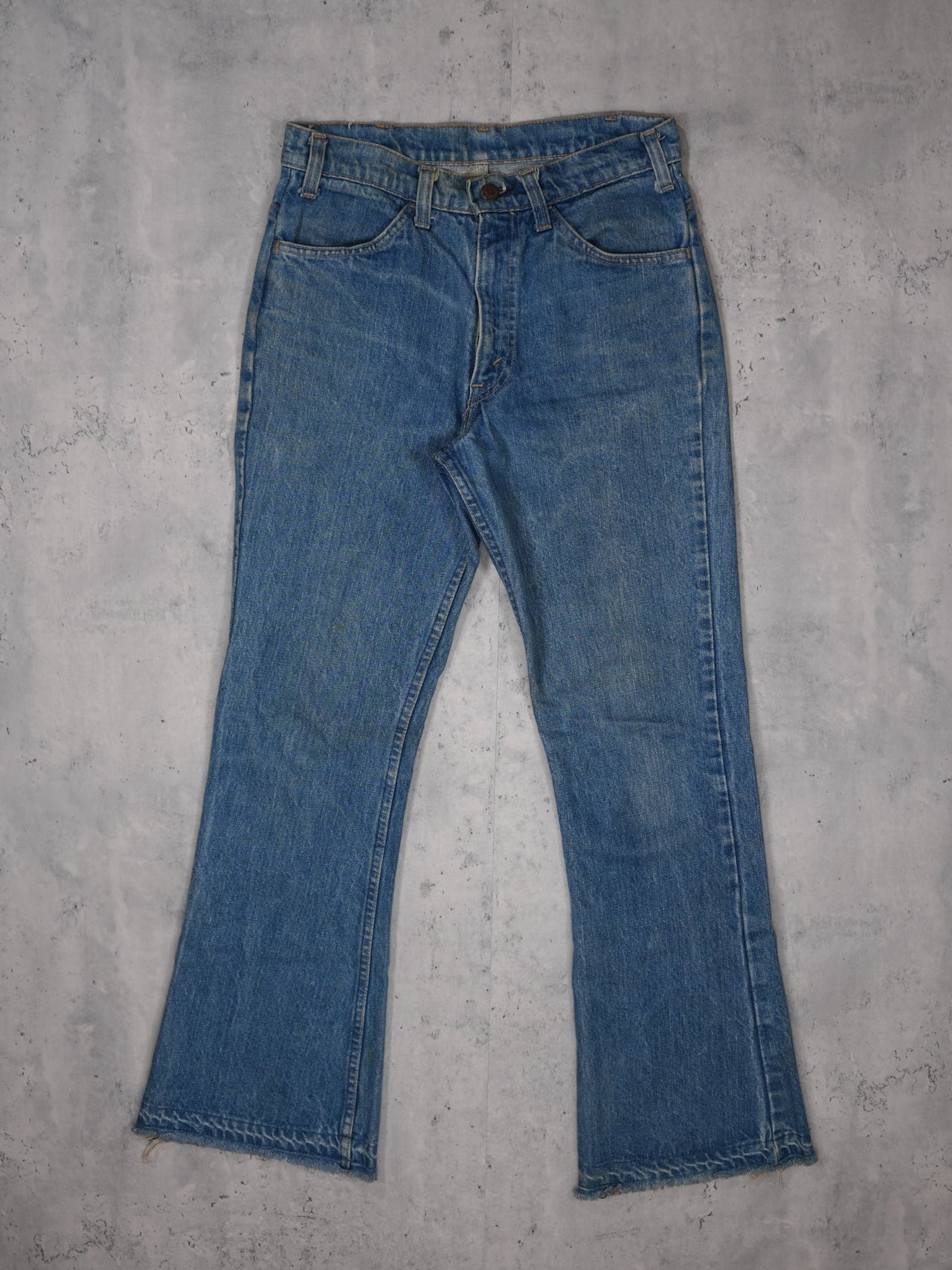 Vintage 1970s - Levi's 646 Orange Tab Flared Denim Jeans