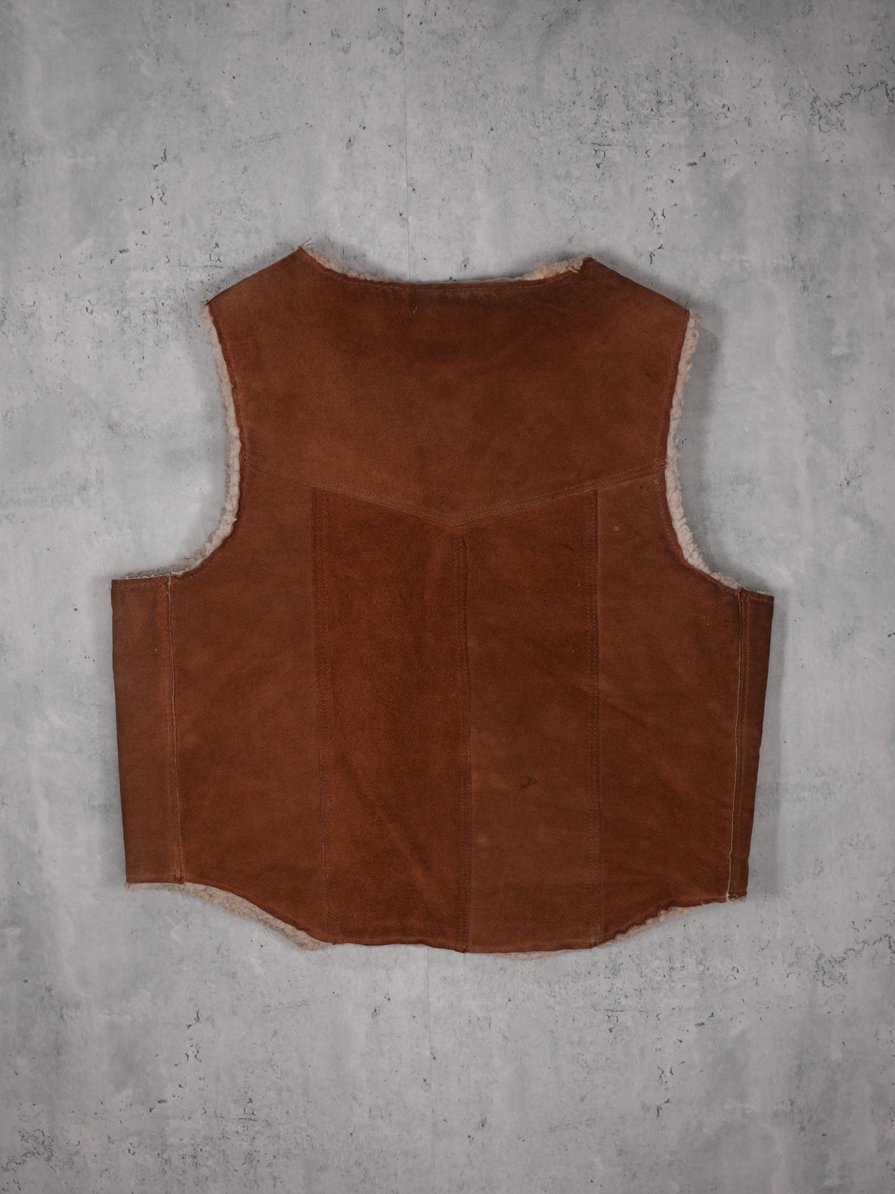 1980S - CARROLL SUEDE VEST