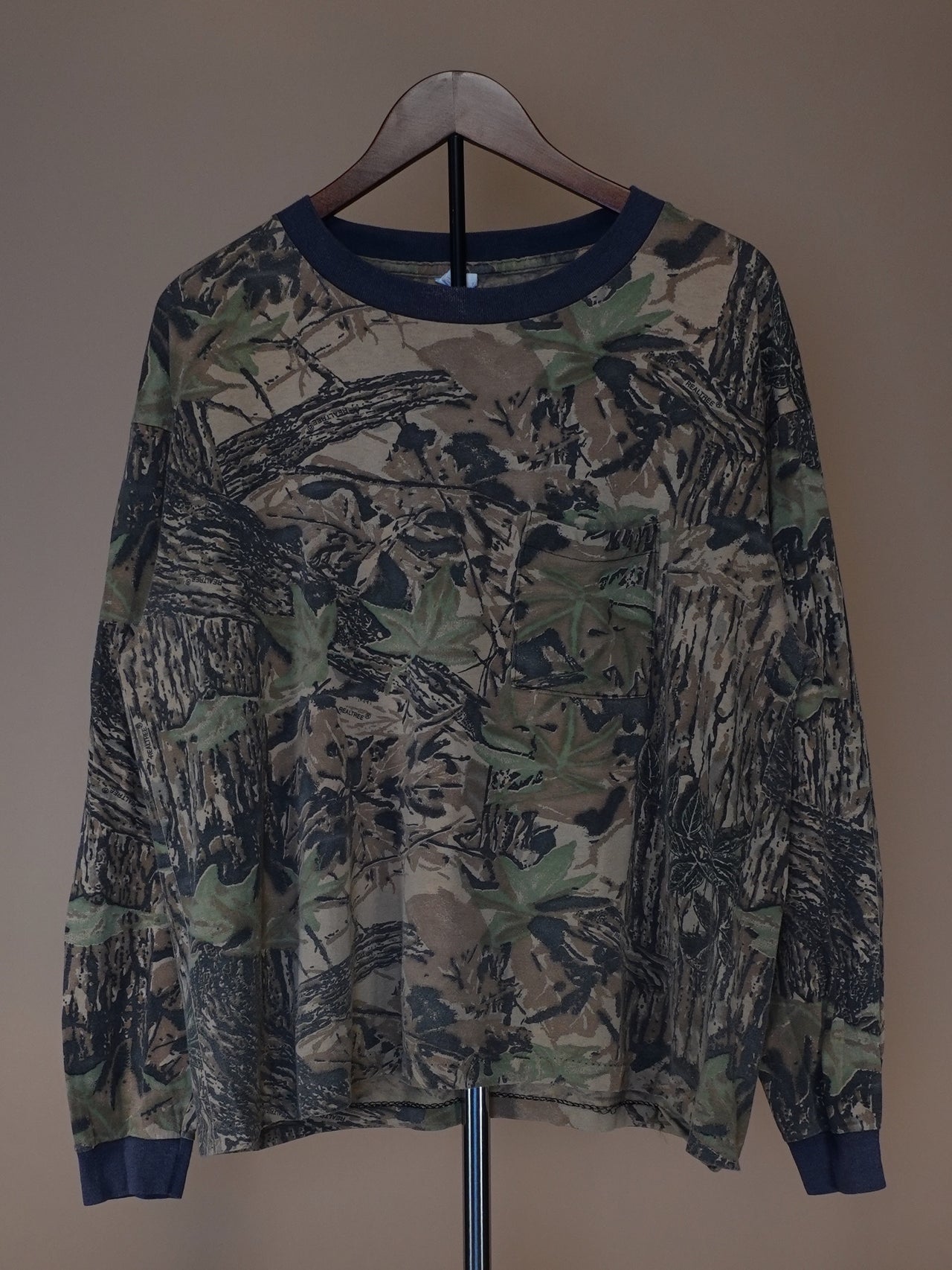 1990S - Real Tree Long Sleeve t-Shirt