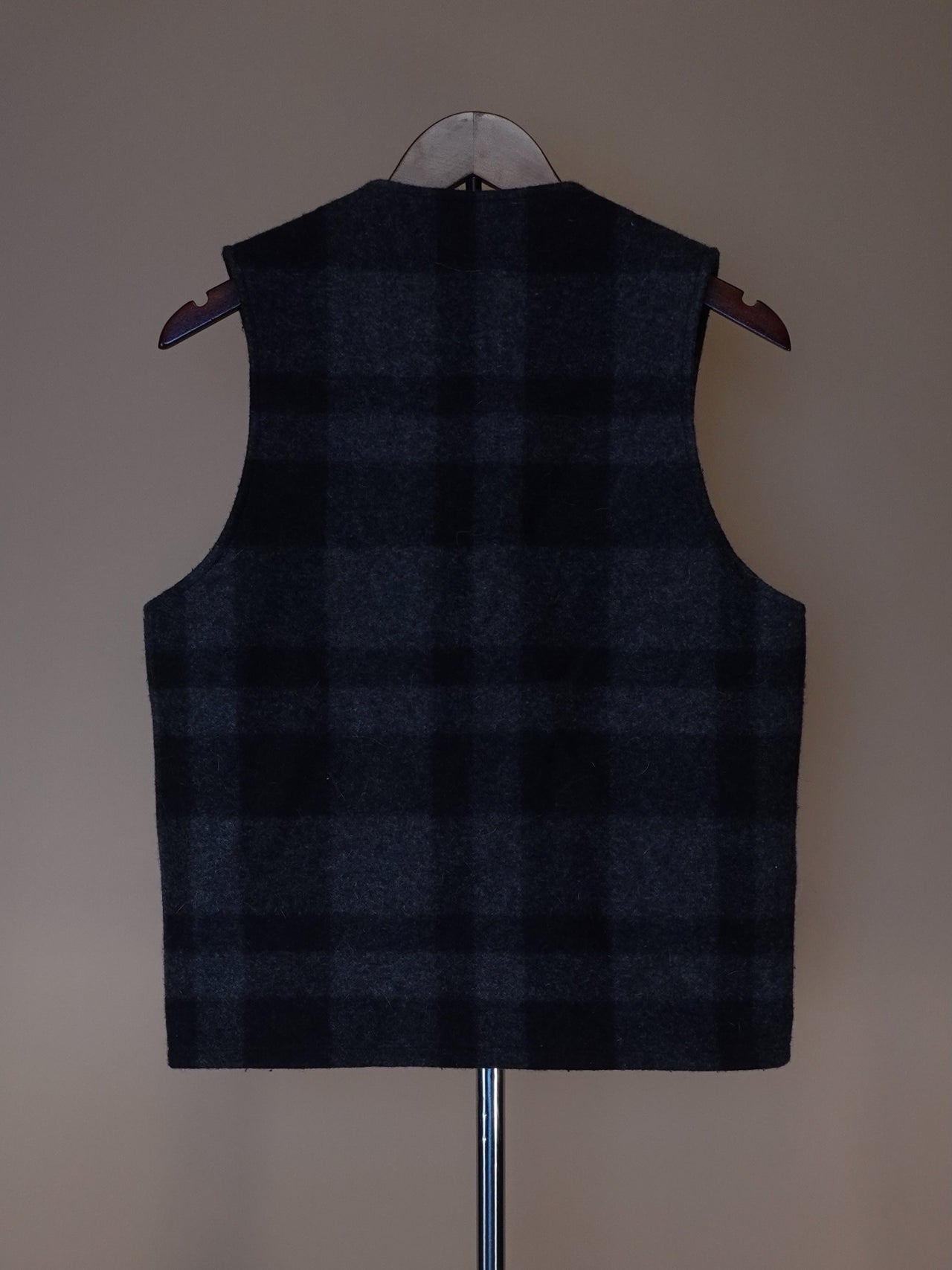 Vintage 2000s - Genuine Filson Plaid Boiled Wool Vest