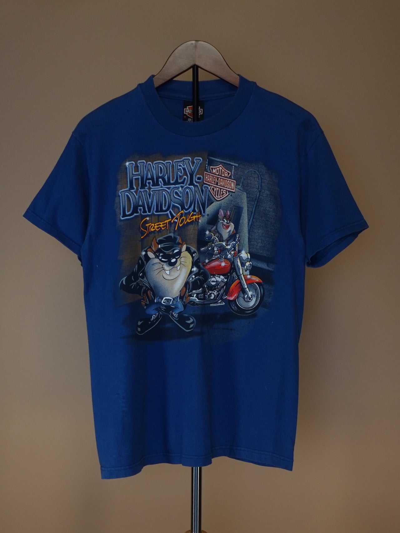 Vintage 2000s - Harley Davidson Warner Bros Tee