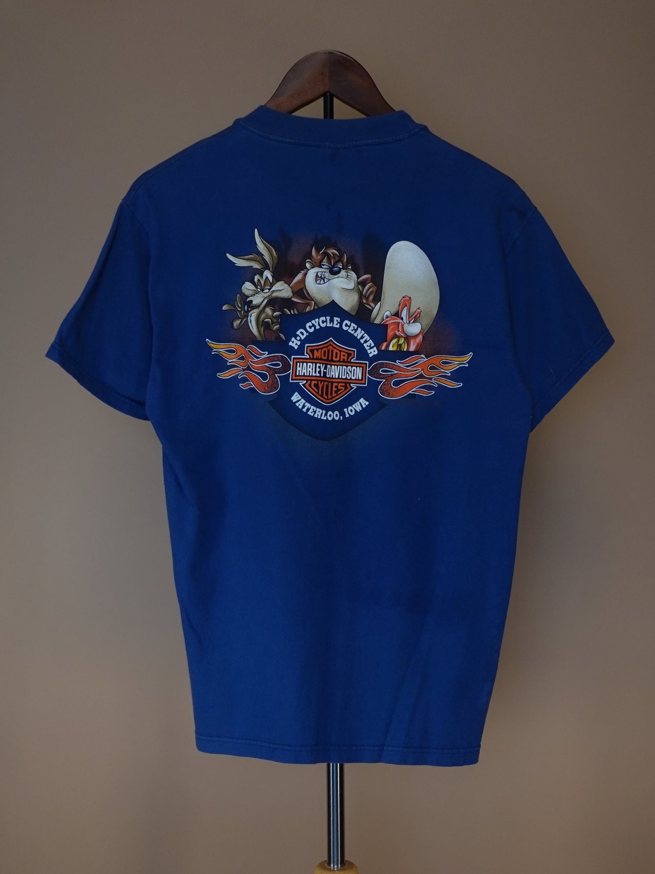 Vintage 2000s - Harley Davidson Warner Bros Tee