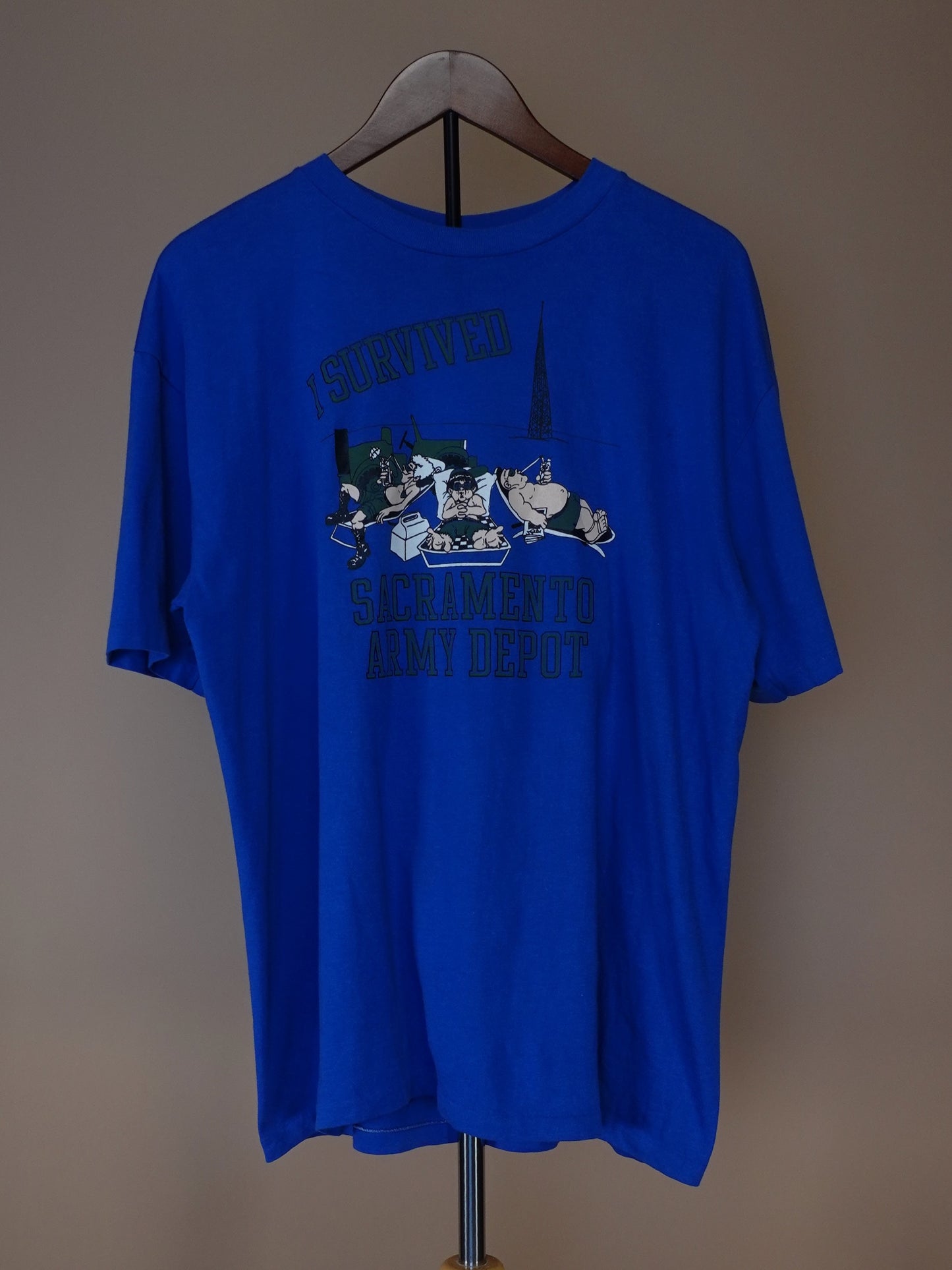 1980s - I Survived the Army Promo/Joke T-Shirt