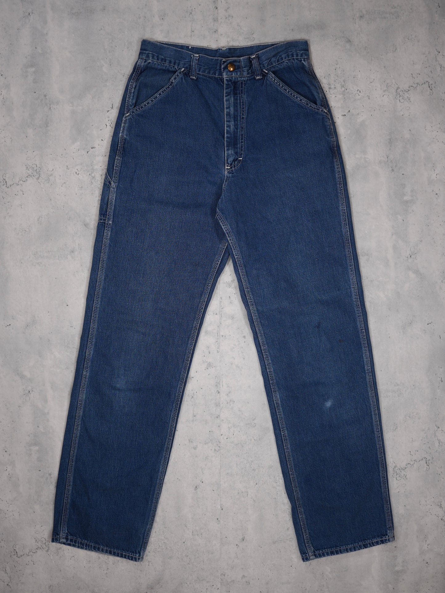 1970S - LEE  DENIM CARPENTER/WORK PANTS