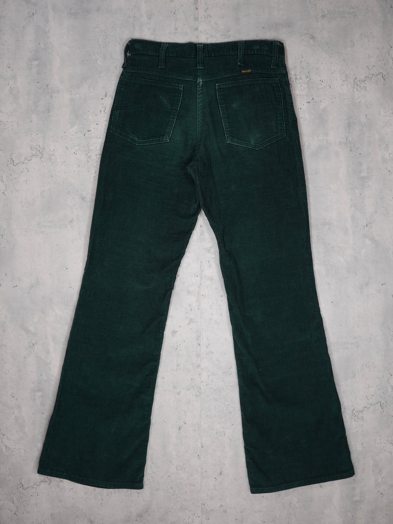 1970S - WRANGLER CORDUROY FLARED TROUSERS