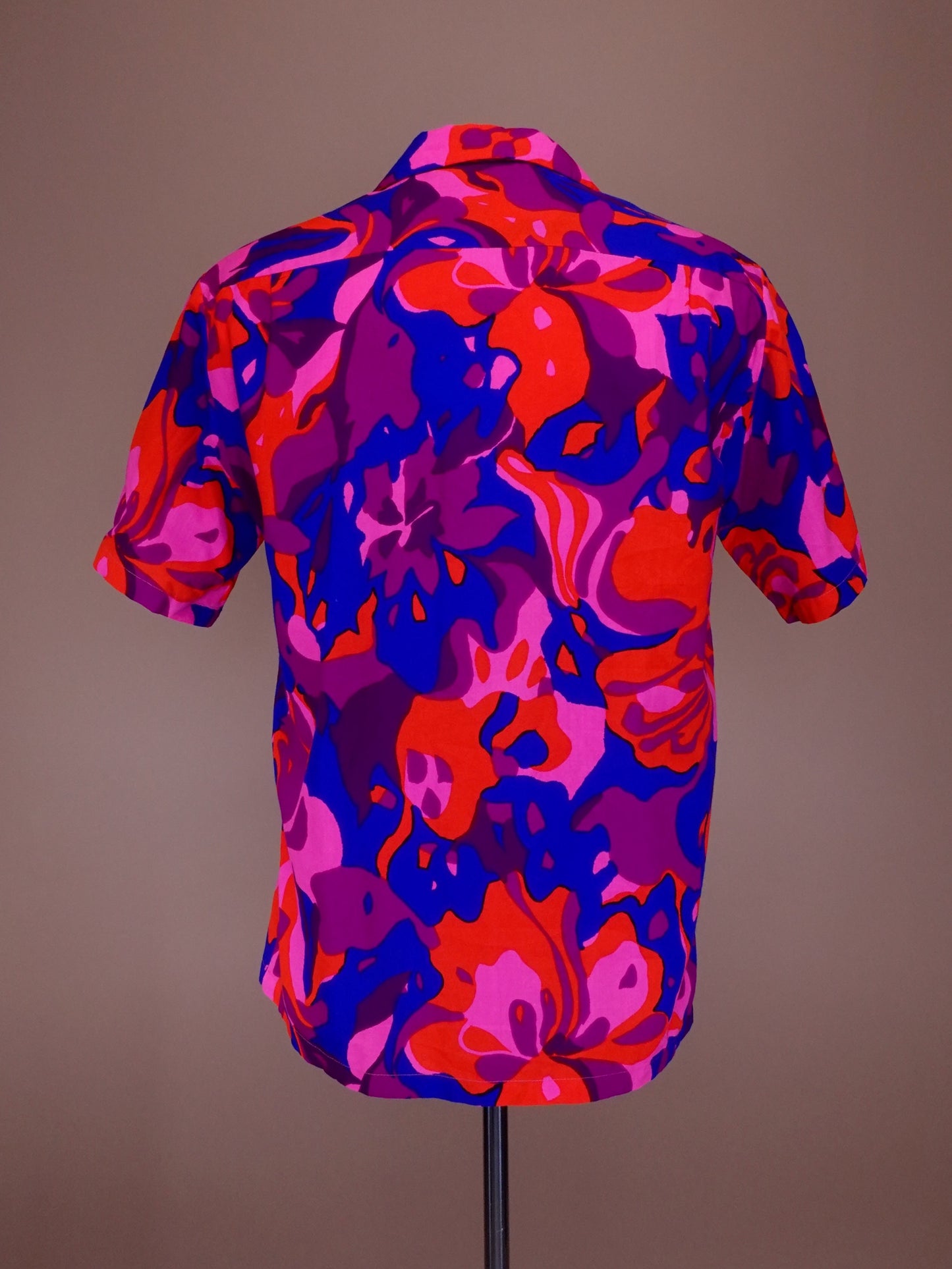 Vintage 1960s - Island Casuals Bright Multi Color Hawaiian Shirt  Shirt