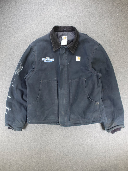 1990s - Carhartt J02 Workwear Jacket Made In USA