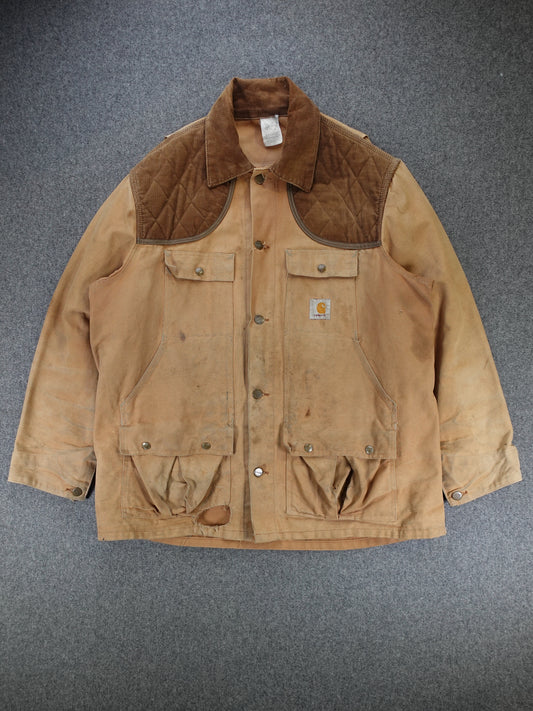1990s - Carhartt CU256 Hunting Jacket Crafted With Pride In USA