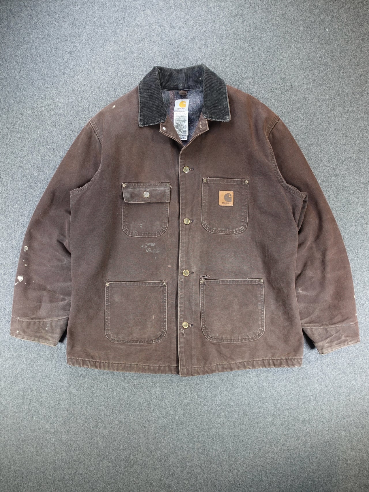 1990s - Carhartt Chore/Barn Style Workwear Jacket C02 DKB
