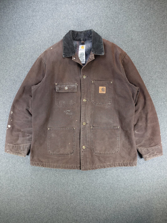 1990s - Carhartt Chore/Barn Style Workwear Jacket C02 DKB