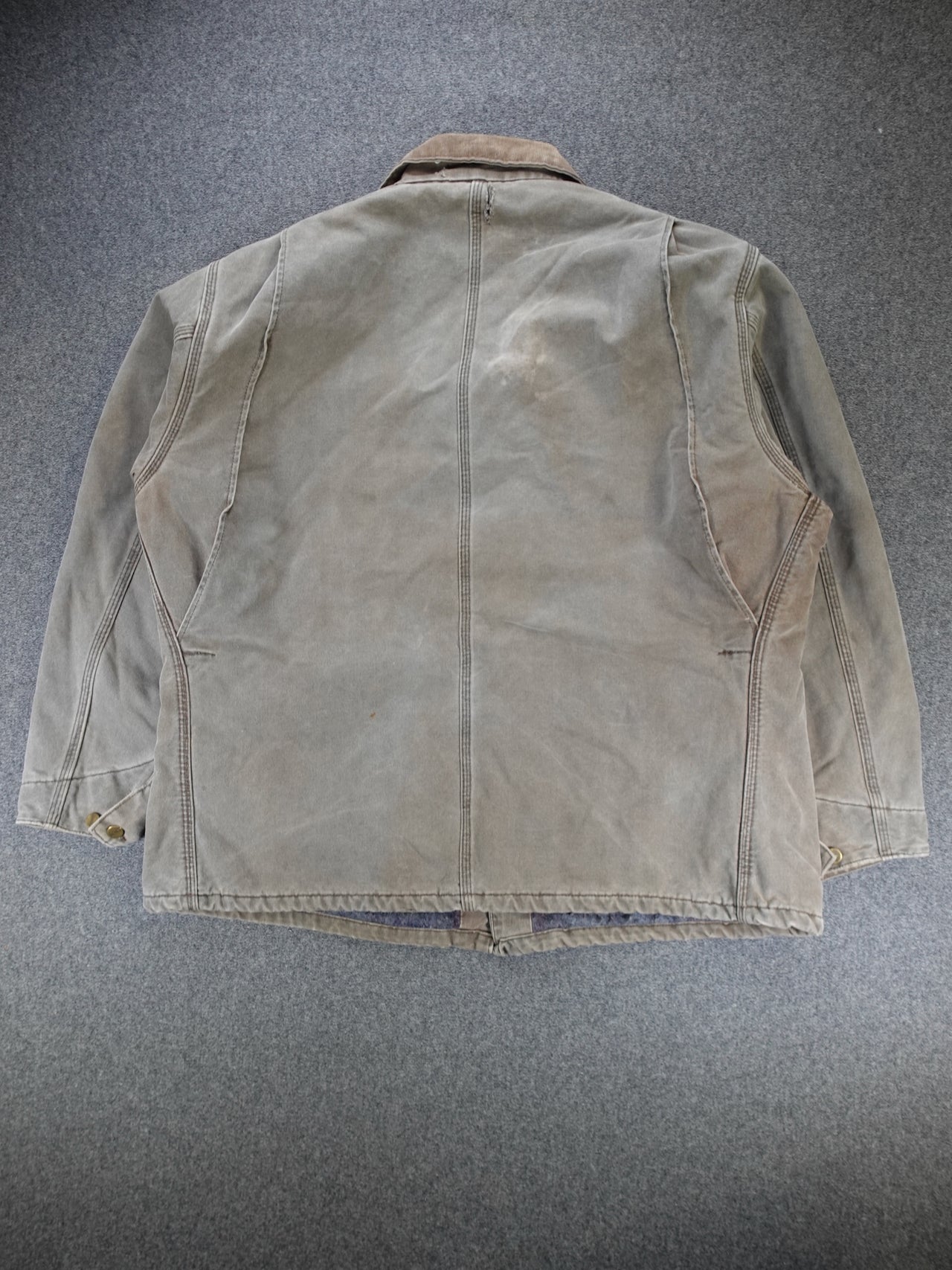 1990s - Carhartt C02 CHT Chore/Barn Style Work Jacket Made In USA