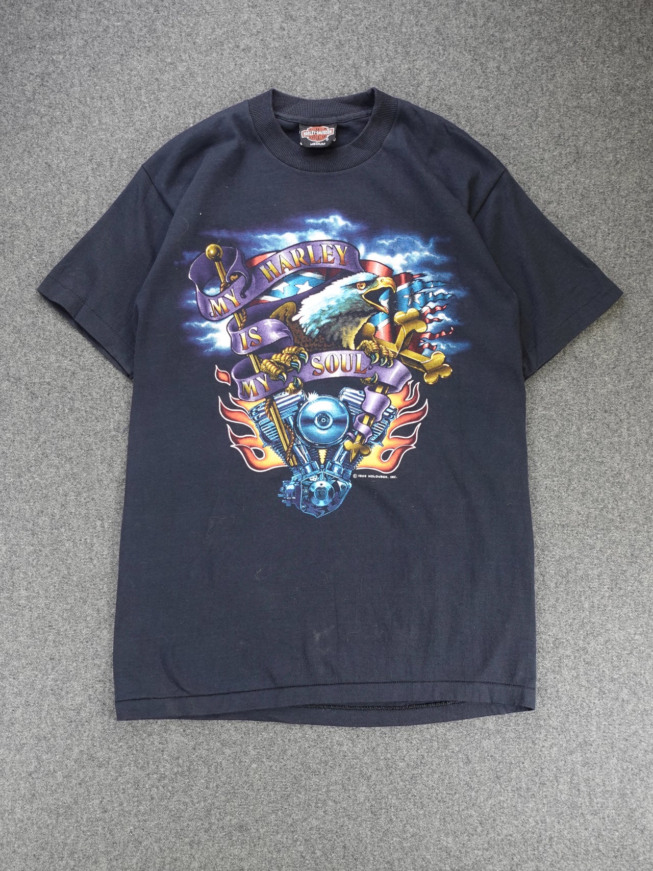 1983 - Harley Davidson "My Harley Is My Soul" T-Shirt