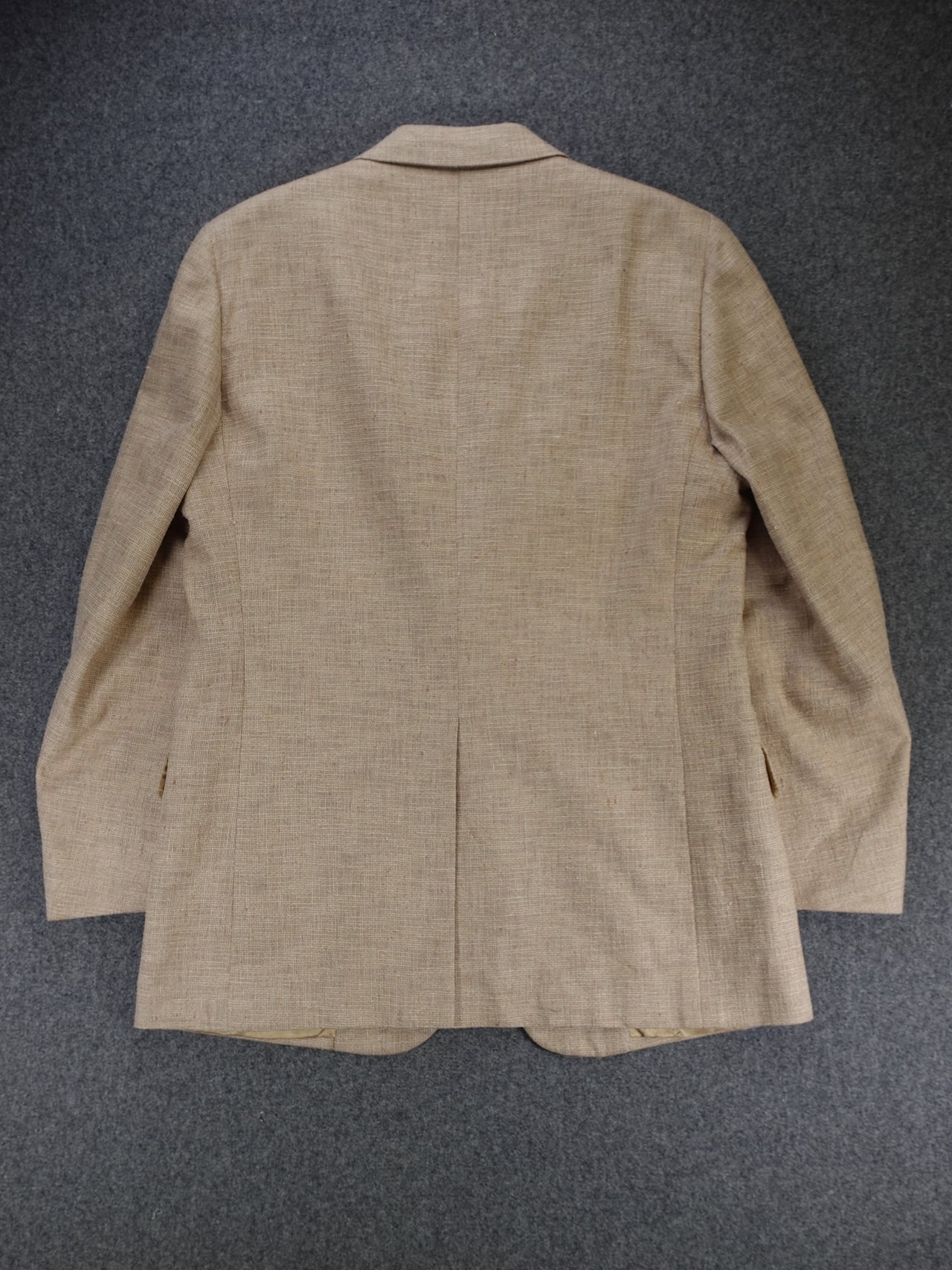 1990s - Christian Dior Paris Raw Silk Blazer Tailored By Hart Schaffner & Marx