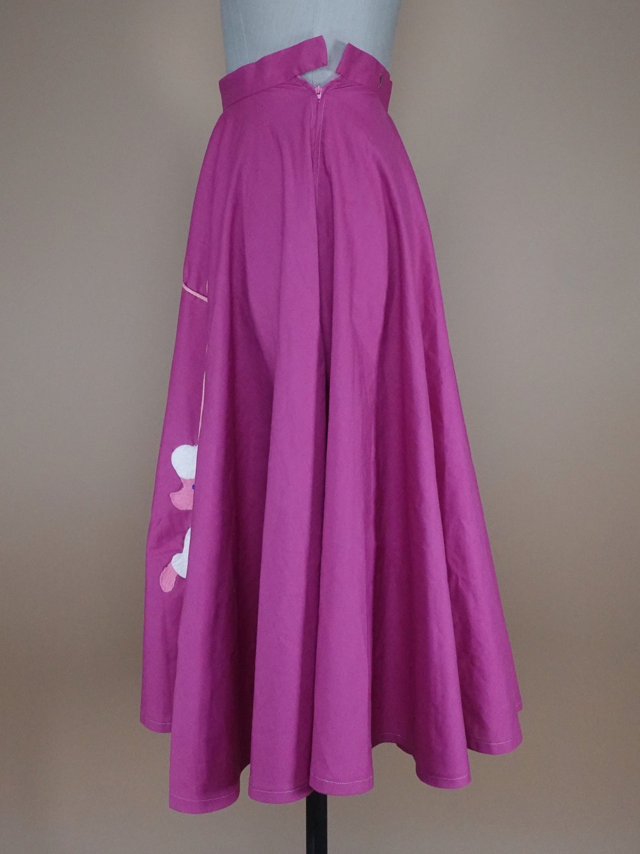 1950s/60s - Genuine Pink Poodle Skirt