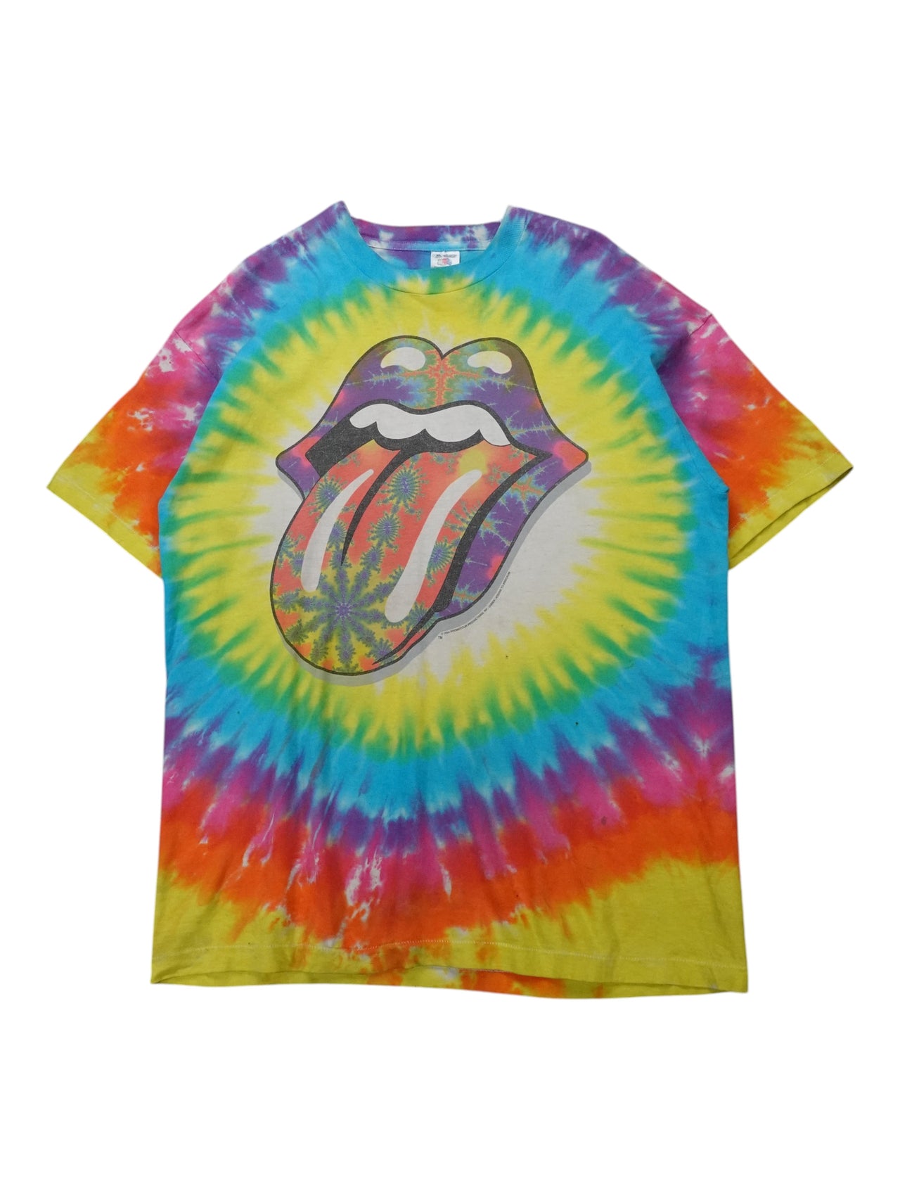1990s Rolling Stones Tie Dye T-Shirt