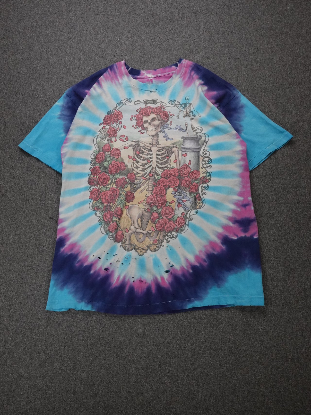 The Grateful Dead Tie Die Skeleton T-Shirt